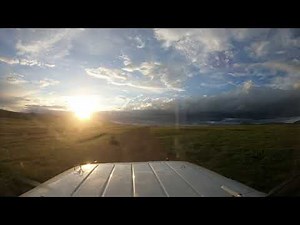 Exploring and Driving in Khangai Mountains Mongolia