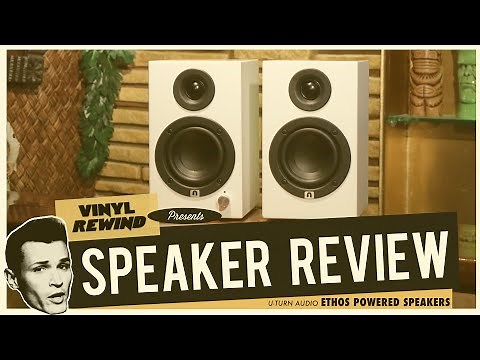 U-Turn Audio Ethos Powered Bookshelf Speaker Review | Vinyl Rewind