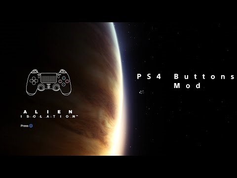 Alien: Isolation PS4 Button Icons Mod