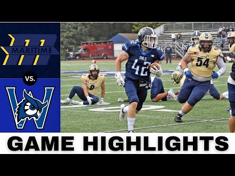 Westfield State Football vs Mass Maritime Academy - HIGHLIGHTS - 9/30/23