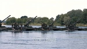 3.3K views · 188 reactions | General Dynamics M3 Amphibious Rig is the world’s most modern and fastest to deploy amphibious bridge and ferry system in terms of loading capacity, assembly time and cross-country. During the NATO Anakonda 2016 exercises, 350 m long bridge was put together in only 35 minutes, enabling NATO forces to cross the Vistula River in Poland. Read more https://wp.me/s3avY4-m3 | Military Leak | Facebook