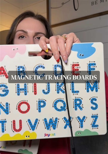 Engaging Toddler Magnetic Tracing Board Activity