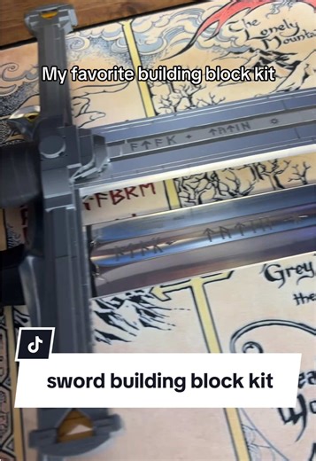 Fantasy Sword Building Block Kit for Creative Minds