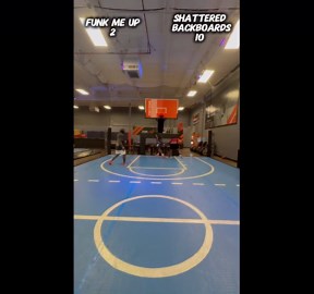 (355) skyzone 2v2 basketball match: last to 10 wins!