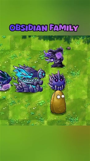 Obsidian Family pvzfusion 💯 #pvz #pvzfusion