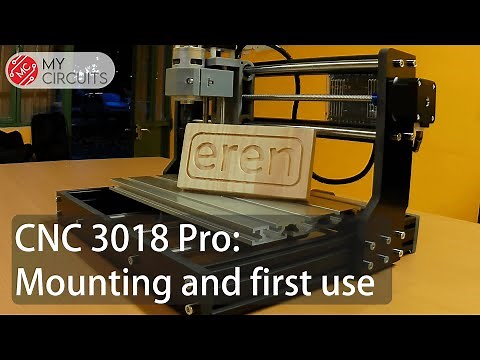 CNC 3018 Pro: Mounting and first use with Fusion 360 and Universal GCode Sender
