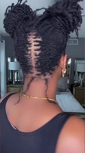 7 Cute Microloc Styles #kendrakenshay | Kendra Kenshay