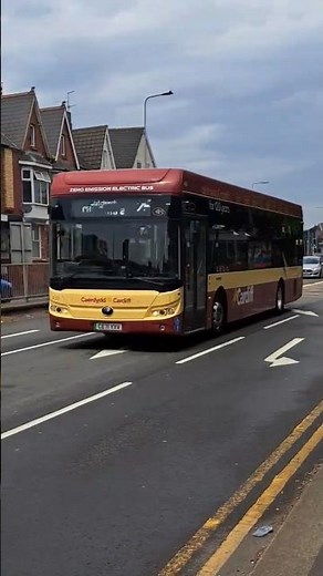 Cardiff Bus 436 on the 25 to City Centre #cardiffbus #buses