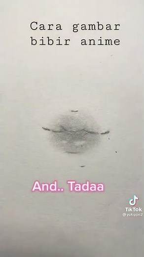 cara gambar bibir anime ini untuk pemula menggambarkan anime