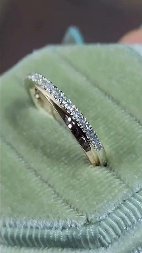 Lab Grown Diamond Bands | 14K Gold Wedding Bands|Luxury Diamond Rings|P-Brother Jewels #diamondring