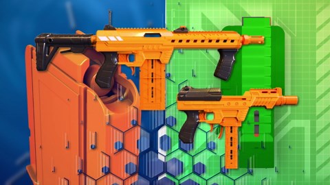 Adventure Force Tactical Strike 100 Half-Length Pro Foam Dart Blaster Refill, Shoots over 125 ft, Compatible with Most Pro Blasters, 14