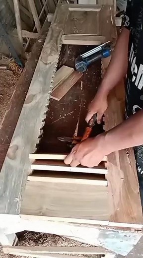 the process of installing grilles on window frames #shorts