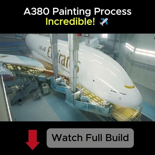 Painting the Giant Airbus A380!