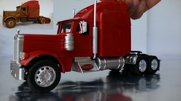 Peterbilt Truck: Restoring a Rusty Abandoned Gem