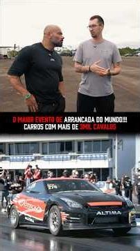 This is the BIGGEST DRAG RACING EVENT in the WORLD! #juliobalestrin #dragracing #cars #speeding #...