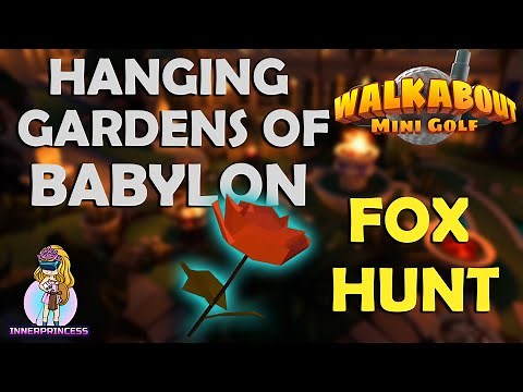 Hanging Gardens of Babylon Fox Hunt - All Clues - Walkabout Mini Golf