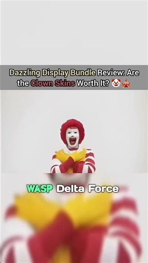Dazzling Display Bundle Review: Are the Clown Skins Worth It? 🤡🎪 #deltaforce