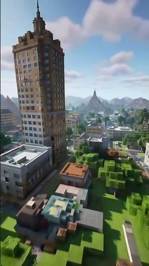 BUILDING A MODERN SKYSCRAPER IN MINECRAFT