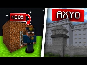 Create the most secure prison in 1 hour on Minecraft with @Nitronikaa!