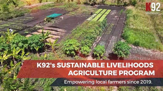 11K views · 326 reactions | Agriculture is the backbone of PNG’s economy, and since 2019, our Sustainable Agriculture & Livelihoods Program has supported over 180 farmers across 10 farms. With 75% women participants, the program strengthens food security, market access, and sustainable livelihoods for local communities.  Watch how this award-winning program is creating long-term impact. #K92Mining #CommunityImpact #InvestinGold | K92 Mining Inc | Facebook