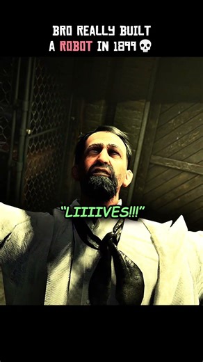 Arthur Meets World's First Robot🤯 #rdr2 #reddeadredemption
