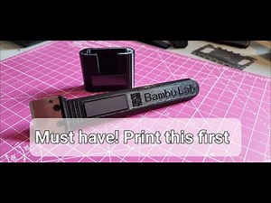 Assembling the 3D printed Bambu Scraper! #bambulab #3dprinted #build