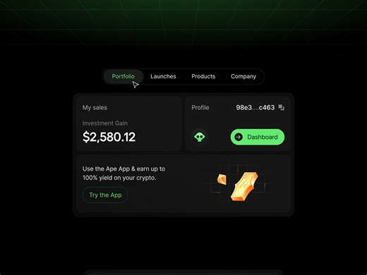 Ape Terminal: launchpad