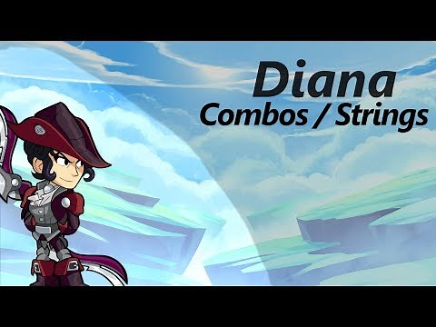 Brawlhalla - Diana Combos/Strings for Bow/Blaster