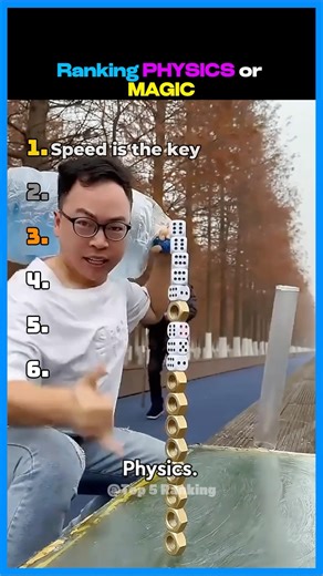 Ranking PHYSICS or MAGIC? #ranking #physics