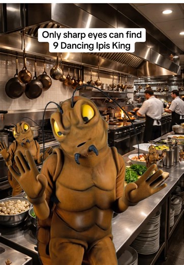 Find the 9 Dancing Ipis King in This Visual Challenge