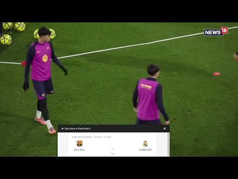 Barcelona Vs Real Madrid In Supercopa Final | N18G