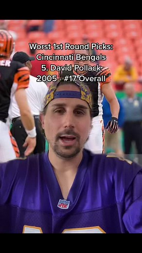 Cincinnati Bengals History of First Round Draft Picks: A Look Back at David Pollack in 2005
