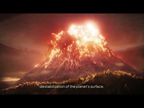 What if a meteorite the size of the Moon hits the Earth