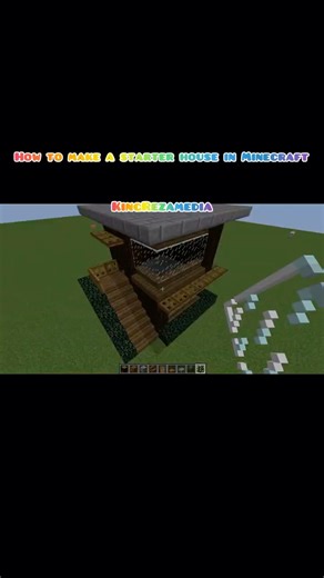 Making starter house in Minecraft java