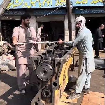 Saving the Dirtiest Caterpillar Engine with JUST Basic Tools!