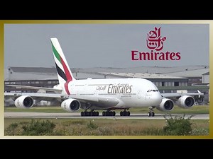 EMIRATES Airbus A380 // Hard Brake Test // Rejected Takeoff Test