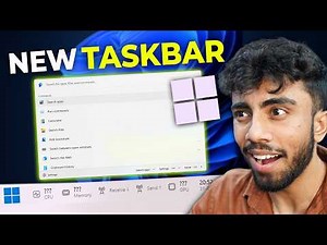 Microsoft New Taskbar is Here! 🤩Turn on Right Now With New Features & Looks