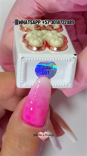 💕Water Drop Effect Nail Art💅 #nailart #nailseffects #pinknails