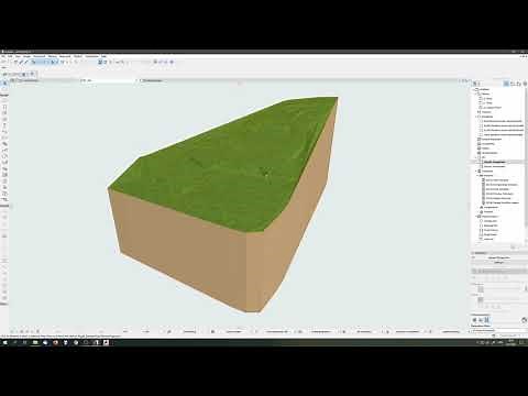 Archicad tutorial - Create terrain from surveyor's data in one click