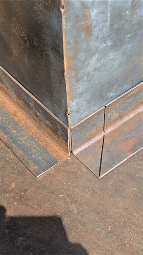 connection trick on the angle iron