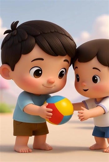 Autism Friendly Story | Calm Kids Animation | Sharing is Good #repetition #autismawareness