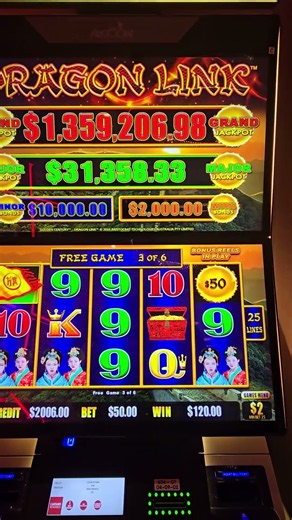 Very Low Free Spins 😅🎰 Dragon Link Golden Century (Venetian Las Vegas)