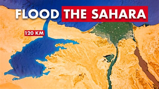 Egypt is about to flood the Sahara Desert