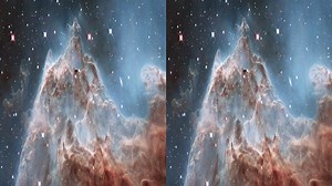 Evaporating Peaks 3D: Pillars in the Monkey Head Nebula - NASA Science