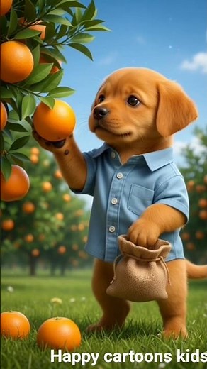 #cute dog#puppy dog#Hard work #sweet dog story# Happy cartoons kids