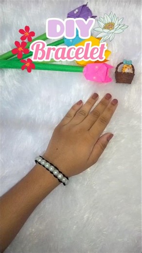 Diy bracelet 🎀✨ using with woolen thread 🧵 #craft #artscraft #diy #shortvideo #ideas #for you 💕