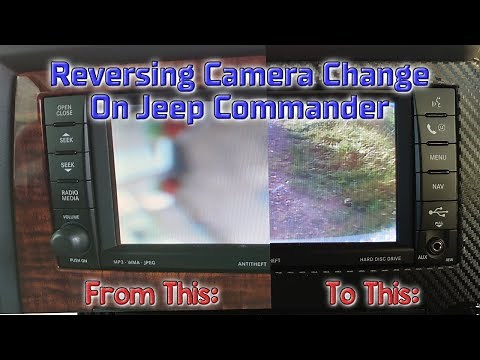 Changing or Updating a Reversing Camera on a Jeep Commander