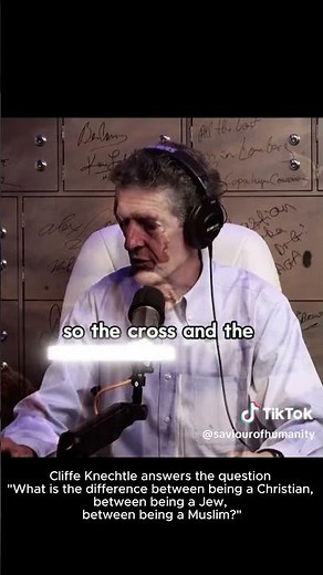 Cliffe Knechtle answers "What is the difference between being a Christian, a Jew and a Muslim?"