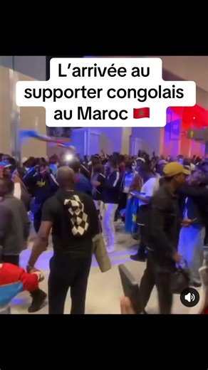 L’arrivé au supporter congolais au Maroc 🇲🇦 #Belgique🇧🇪 #kinshasa🇨🇩