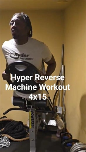 Hyper Reverse Machine Workout | Build Glutes, Hamstrings & Lower Back Strength 💪